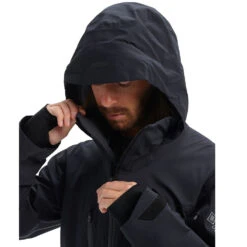 Burton [ak] Gore-Tex Hover Stretch Snowboardjacke True Black Herren -Skigeschäft ak burton hover stretch true black 10013106 001 04 gross