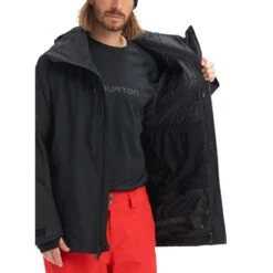 Burton [ak] Gore-Tex Swash Snowboardjacke True Black Herren -Skigeschäft ak burton swash jacket true black 10001106 001 02 grossEUbn96SgAXVrN