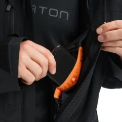 Burton [ak] Gore-Tex Swash Snowboardjacke True Black Herren -Skigeschäft ak burton swash jacket true black 10001106 001 04 grossmjZY686HtiNfZ