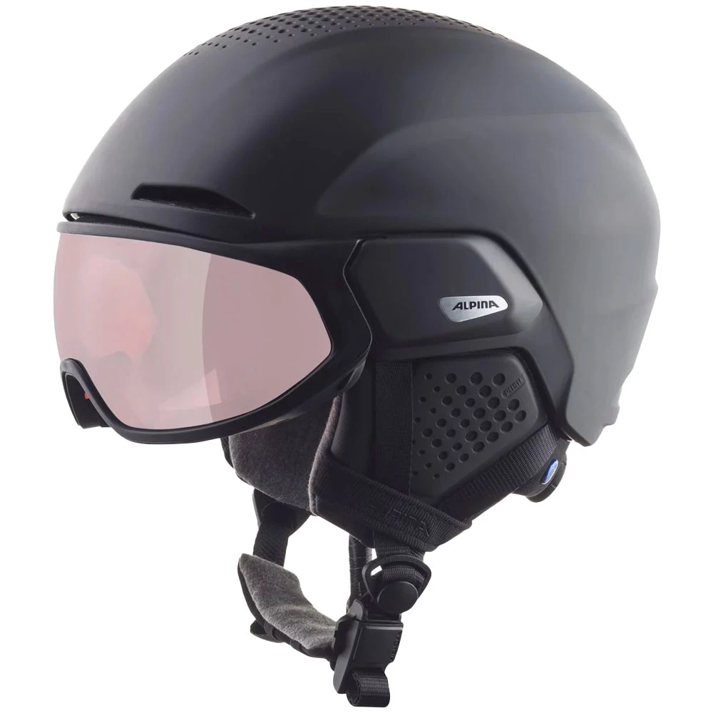 Alpina Alto QV Visierhelm Black Matt Damen, Herren 3 Alpina Alto QV Visierhelm Black Matt Damen, Herren