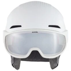 Alpina Alto V Skihelm White Matt Damen, Herren -Skigeschäft alpina alto v a9238110 white 02 grossZqRMWelFOKgDr