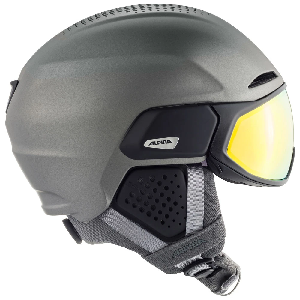 Alpina Oro QV Mips Sporthelm Gunmetal Matt Damen, Herren 4 Alpina Oro QV Mips Sporthelm Gunmetal Matt Damen, Herren – Bild 2