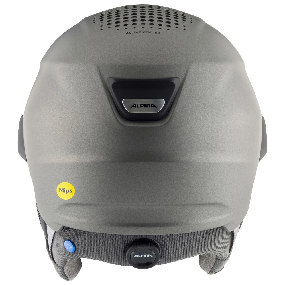 Alpina Oro QV Mips Sporthelm Gunmetal Matt Damen, Herren 6 Alpina Oro QV Mips Sporthelm Gunmetal Matt Damen, Herren – Bild 4