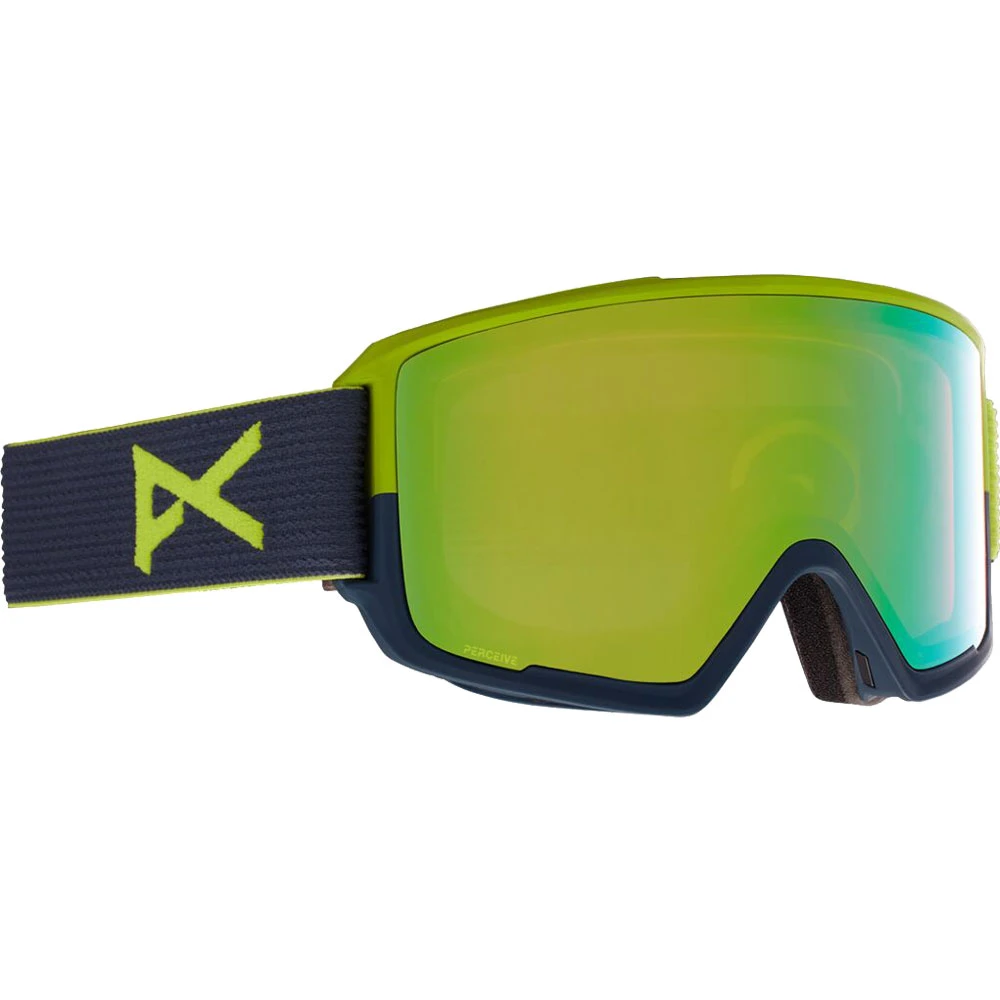 Anon M3 MFI With Spare Snowboardbrille Mit Zubehör Blue Split/Perceive Variable Green/Pink Herren 4 Anon M3 MFI With Spare Snowboardbrille Mit Zubehör Blue Split/Perceive Variable Green/Pink Herren – Bild 2