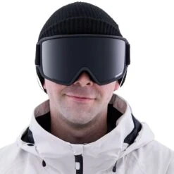 Anon M3 MFI Polarized Wwith Spare Snowboardbrille Black/Polarized Smoke + Prcv Violet Herren -Skigeschäft anon m3 mfi polarized with spare 194311048 02 grossUqXzeREwKjthK