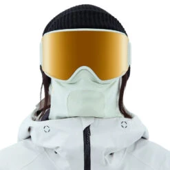 Anon WM3 MFI With Spare Wintersportbrille Jade/Prcv Sunny Bronze + Prcv Burst Damen -Skigeschäft anon wm3 mfi with spare 22265102300 02 gross