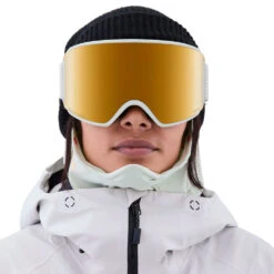 Anon WM3 MFI With Spare Wintersportbrille Jade/Prcv Sunny Bronze + Prcv Burst Damen -Skigeschäft anon wm3 mfi with spare 22265102300 03 gross