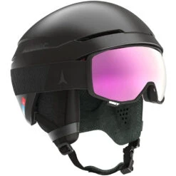 Atomic Savor Amid Skihelm Black Damen, Herren -Skigeschäft atomic savor amid black an5005680 02 gross