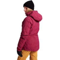 Burton [ak] Gore-Tex Flare Down Daunenjacke Spiced Plum Damen -Skigeschäft burton ak flare down gore tex jacket 10011108 501 03 gross