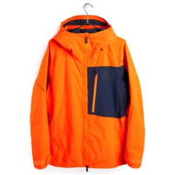 Burton [ak] Gore-Tex Cyclic Schneejacke Clownfish Orange/Dress Blue Herren -Skigeschäft burton ak gore tex cyclic jacket 10002108802 07 gross