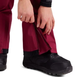 Burton [ak] Gore-Tex Summit Schneehose Spiced Plum Damen -Skigeschäft burton ak gore tex summit pant 10039108503 02 gross