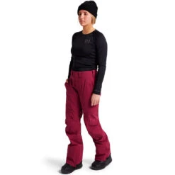 Burton [ak] Gore-Tex Summit Schneehose Spiced Plum Damen -Skigeschäft burton ak gore tex summit pant 10039108503 04 gross