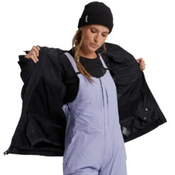 Burton [ak] Gore-Tex Upshift Wintersportjacke True Black Damen -Skigeschäft burton ak gore tex upshift jacket 21282101001 04 gross