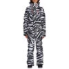 DC Vanguard Jumpsuit Schneeanzug Zebra White Damen -Skigeschäft dc vanguard jumpsuit adjts03001 xwwk gross