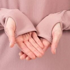 Eivy Icecold Gaiter Rib Langarmshirt Faded Woodrose Damen -Skigeschäft eivy icecold gaiter rib top woodrose 6221190209 6065 02 gross