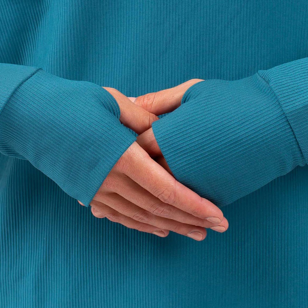 Eivy Icecold Rib Langarmshirt Deep Sea Damen 4 Eivy Icecold Rib Langarmshirt Deep Sea Damen – Bild 2