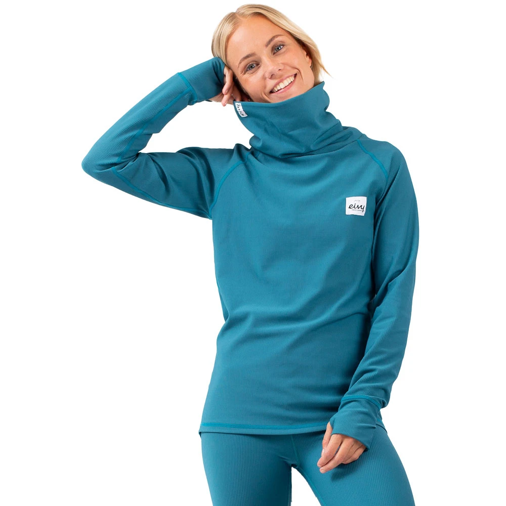 Eivy Icecold Rib Langarmshirt Deep Sea Damen 3 Eivy Icecold Rib Langarmshirt Deep Sea Damen