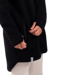 Eivy Redwood Sherpa Coat Fleecemantel Black Damen -Skigeschäft eivy redwood sherpa coat 6221190223 6001 03 gross