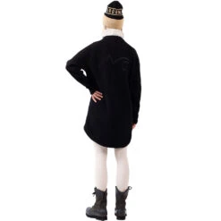 Eivy Redwood Sherpa Coat Fleecemantel Black Damen -Skigeschäft eivy redwood sherpa coat 6221190223 6001 05 gross