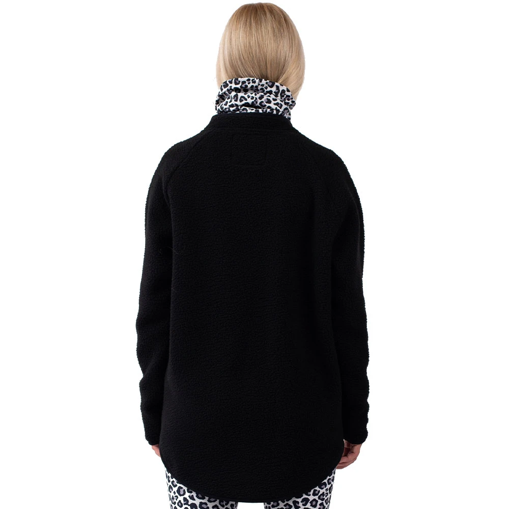 Eivy Redwood Sherpa Jacket Fleecejacke Black Damen 7 Eivy Redwood Sherpa Jacket Fleecejacke Black Damen – Bild 5