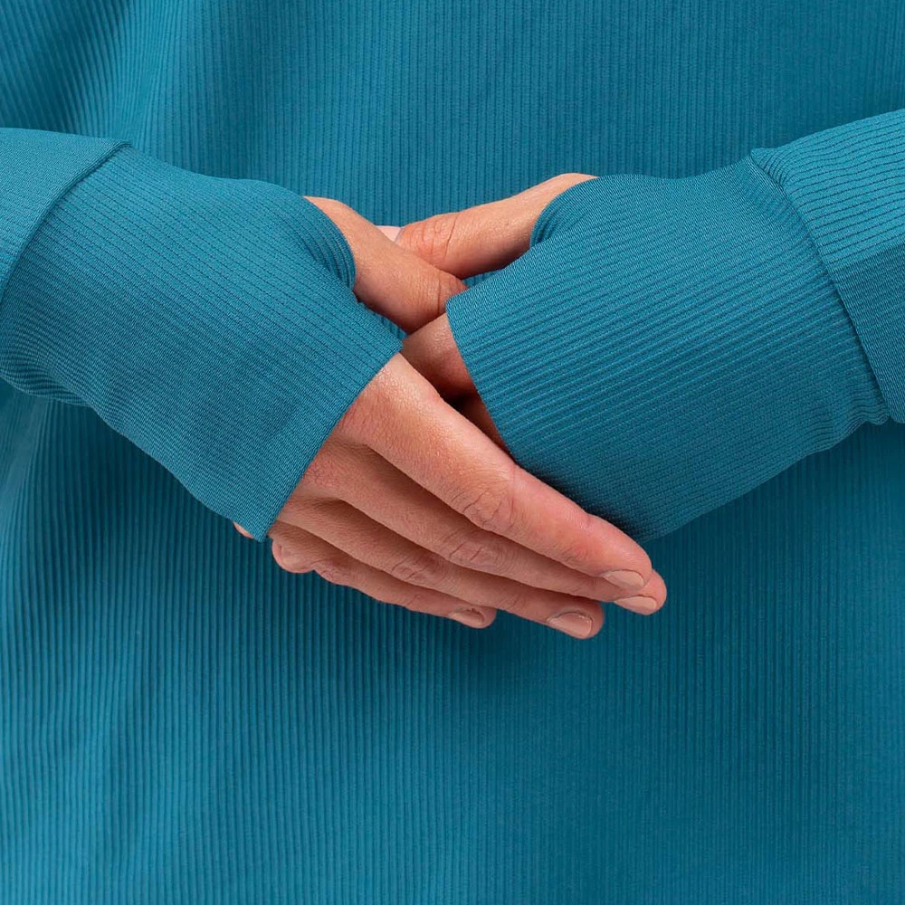 Eivy Venture Rib Funktionsshirt Deep Sea Damen 4 Eivy Venture Rib Funktionsshirt Deep Sea Damen – Bild 2