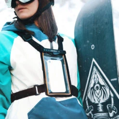 Fidlock Chest Bag Actionkamera-Tasche Black/Transparent Black Damen, Herren -Skigeschäft fidlock hermetic chest bag d 61100b f0000 btb 03 gross