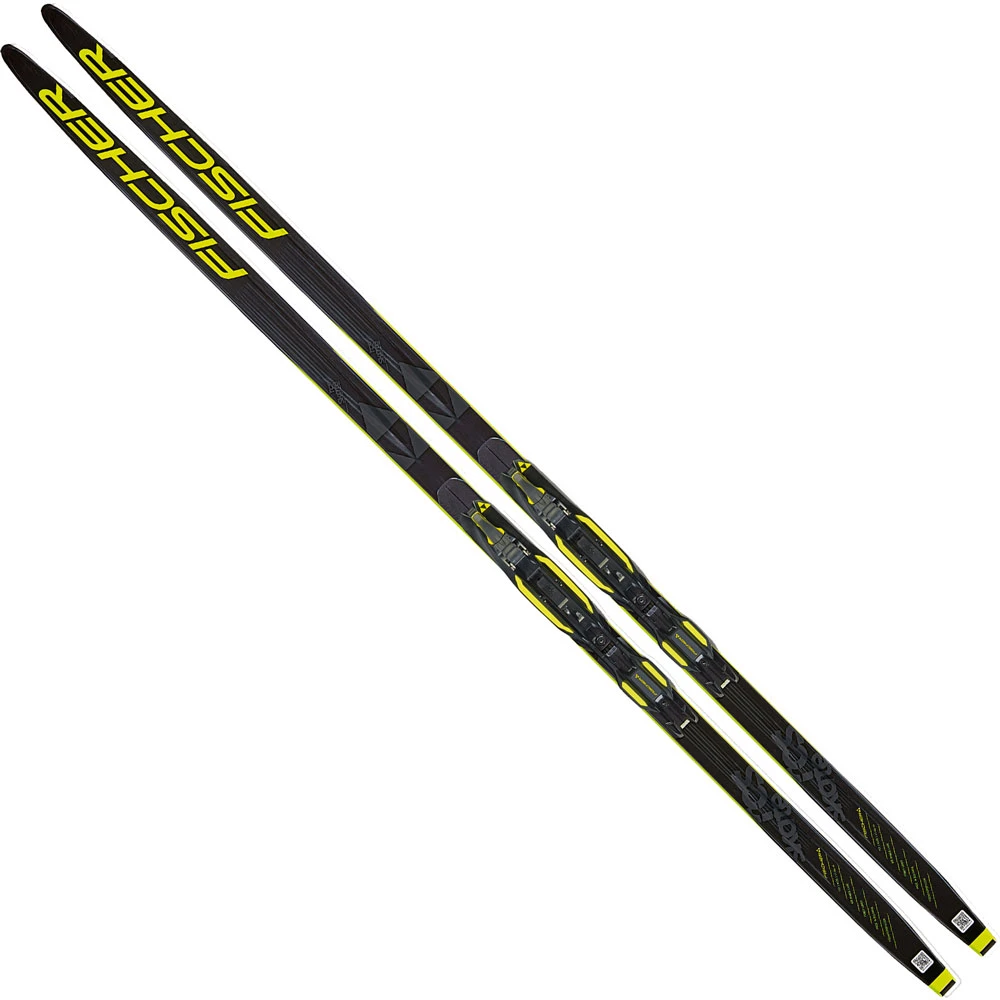 Fischer RCS Skate JR Langlaufset Black/Yellow Kinder 3 Fischer RCS Skate JR Langlaufset Black/Yellow Kinder