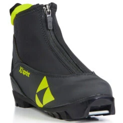 Fischer XJ Sprint Langlaufschuhe Black/Yellow Kinder -Skigeschäft fischer xj sprint s40821 03 gross