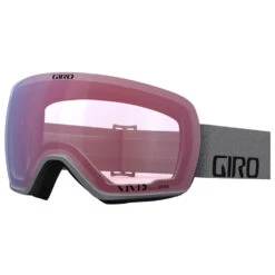 Giro Article Schneebrille Grey Wordmark/Vivid Emerald+Infrared Damen, Herren -Skigeschäft giro article grey woodmark 300082033 03 gross