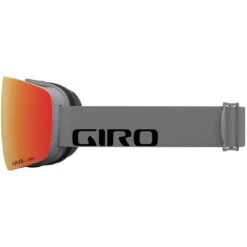 Giro Contour Skibrille Grey Wordmark/Vivid Ember Vivid Infrared Damen, Herren -Skigeschäft giro contour grey wordmark 300098005 02 gross