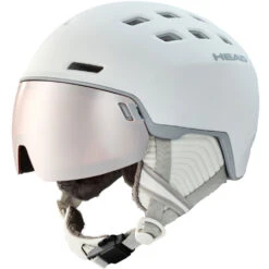 Head Rachel With Spare Visierhelm Mit Wechselglas White Damen
