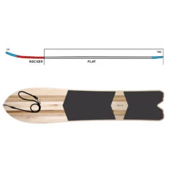 K2 Tree Splitter Snowboard Damen, Herren -Skigeschäft k2 tree splitter 2023 05 gross