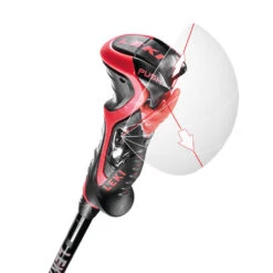 Leki Airfoil 3D Ski Alpin-Stöcke Schwarz/Rot Damen, Herren -Skigeschäft leki airfoil 3d 65067951 03 gross