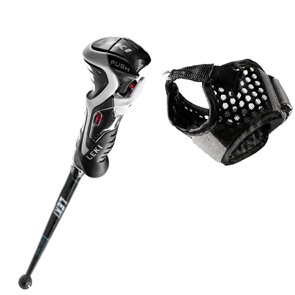 Leki Artena Airfoil 3D Skistöcke Schwarz/Türkis Damen, Herren 4 Leki Artena Airfoil 3D Skistöcke Schwarz/Türkis Damen, Herren – Bild 2