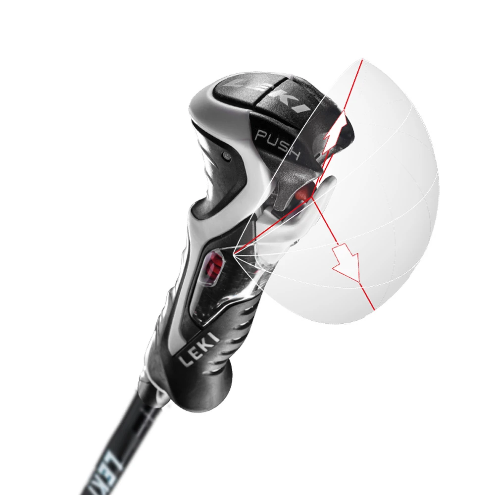 Leki Artena Airfoil 3D Skistöcke Schwarz/Türkis Damen, Herren 6 Leki Artena Airfoil 3D Skistöcke Schwarz/Türkis Damen, Herren – Bild 4