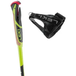 Leki CC 450 Langlaufstöcke Neonyellow/Black/White Damen, Herren -Skigeschäft leki cc 450 yellow 652418011 02 gross