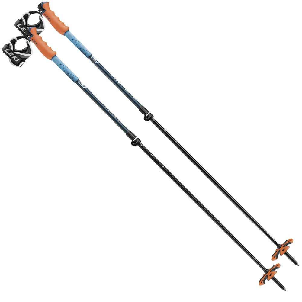 Leki Patrol Vario S Skistöcke Denimblue/White Damen, Herren 3 Leki Patrol Vario S Skistöcke Denimblue/White Damen, Herren