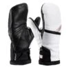 Leki Snowfox 3D Lady Mitten Fausthandschuhe Weiss/Gold Damen -Skigeschäft leki snowfox 3d lady mitt 650801502 gross 1280x1280