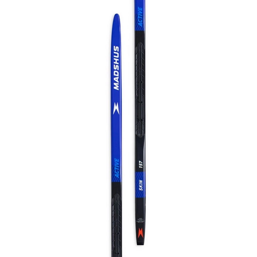Madshus Active Skin Jr Langlauf-Set Black/Blue Damen, Herren 4 Madshus Active Skin Jr Langlauf-Set Black/Blue Damen, Herren – Bild 2