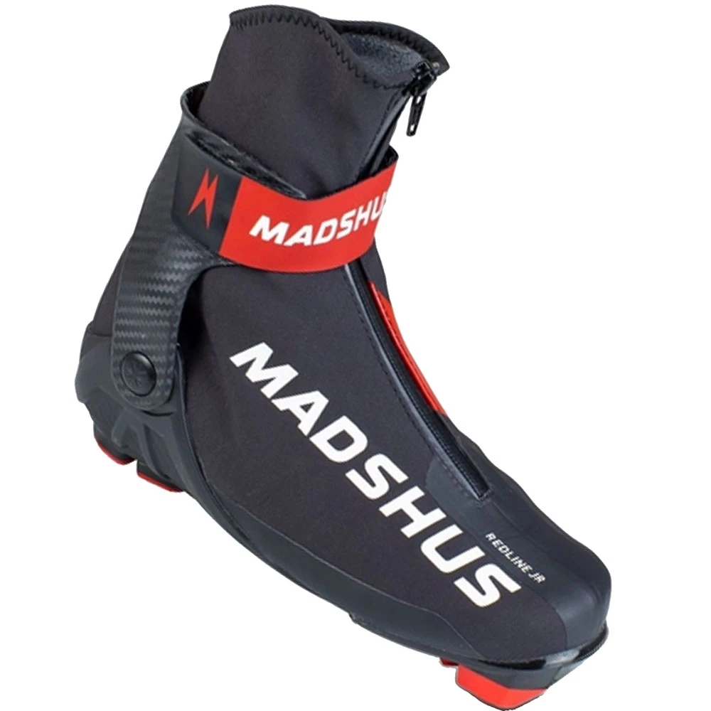 Madshus Redline JR Langlaufschuhe Black/Red Kinder 3 Madshus Redline JR Langlaufschuhe Black/Red Kinder