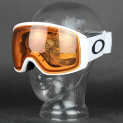 Oakley Flight Tracker XL Snowboardbrille Matte White Prizm Snow Persimmon Damen, Herren -Skigeschäft oakley flight tracker oo7104 12 04 gross