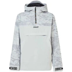 Oakley TC Ice BZI Snowboardanorak Grey Mountains Herren -Skigeschäft oakley tc ice pullover foa 400888 9gy 04 gross