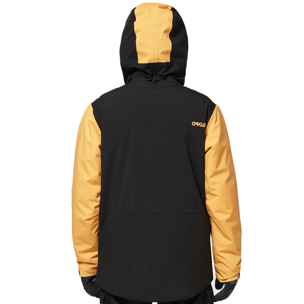 Oakley TNP Insulated Anorak Skiwindbreaker Blackout/Pure Gold Herren 4 Oakley TNP Insulated Anorak Skiwindbreaker Blackout/Pure Gold Herren – Bild 2