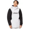Oakley TNP TBT Insulated Snowboardjacke White/Blackout Herren -Skigeschäft oakley tnp tbt foa403652 10f white gross