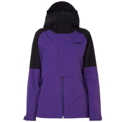 Oakley Camellia Insulated Skijacke Blackout/Deep Violet Damen -Skigeschäft oaykley camellia insulated foa500011 9eg 05 gross