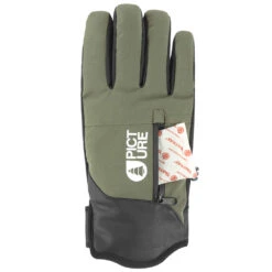 Picture Madson Snowboardhandschuhe Lychen Green Herren -Skigeschäft picture madison glove gt110 lychen green 01 gross