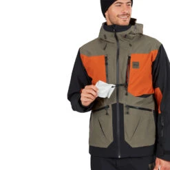 Picture Naikoon Skijacke Dark Army Green Herren -Skigeschäft picture naikoon jacket mvt391 darkarmygreen 02 gross