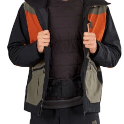 Picture Naikoon Skijacke Dark Army Green Herren -Skigeschäft picture naikoon jacket mvt391 darkarmygreen 05 gross