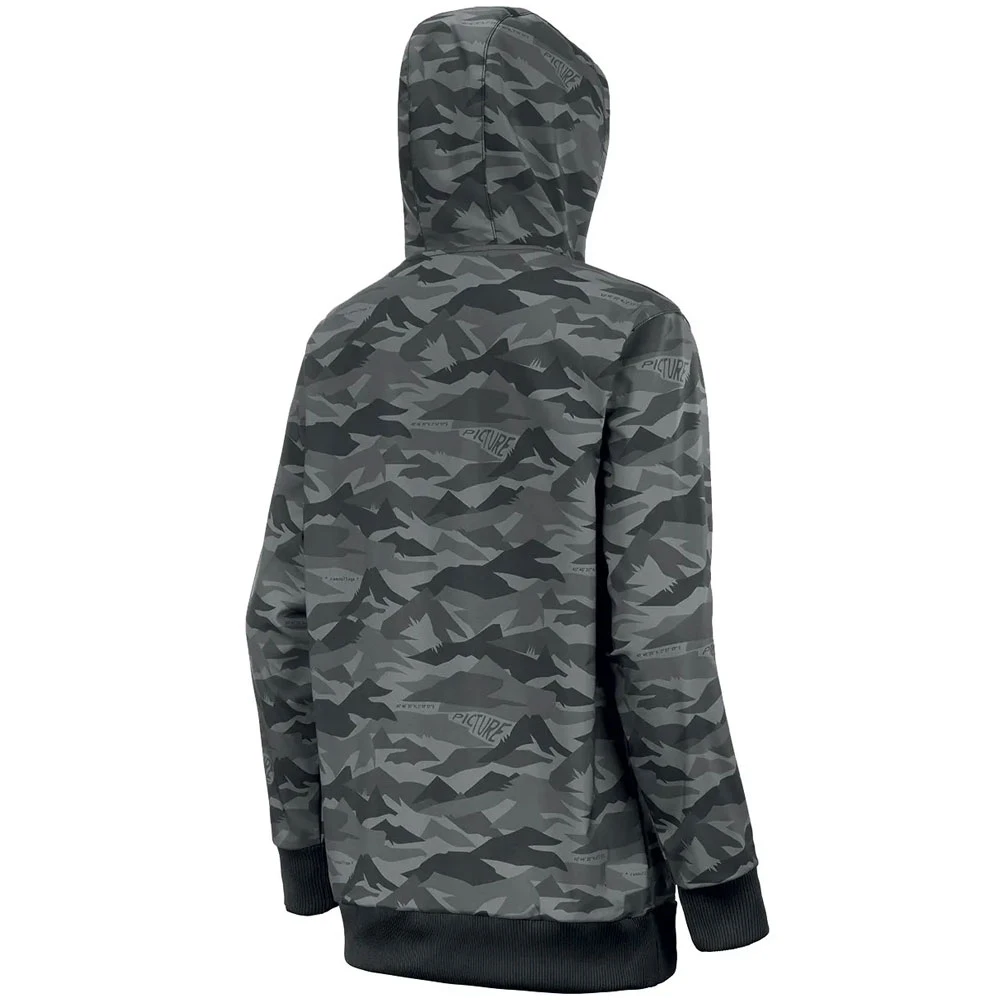 Picture Parker Softshell-Hoodie Metric Black Damen, Herren 4 Picture Parker Softshell-Hoodie Metric Black Damen, Herren – Bild 2