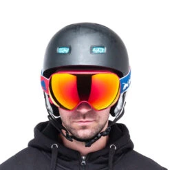 Red Bull SPECT Eyewear Magnetron Skibrille Red/Red Snow-Brown + Cloudy Snow Damen, Herren -Skigeschäft red bull spect eyewear magnetron 021 03 gross